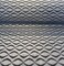 1 Yard Infinity Ink Black Gray Outdoor Chenille Upholstery Fabric Durable and Stylish
